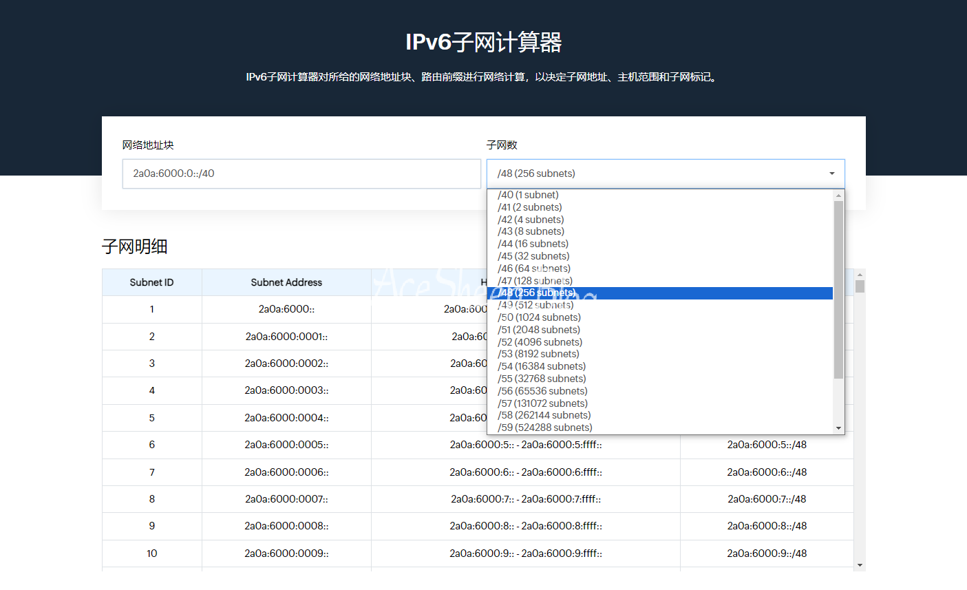ipv6_subnet_calculator