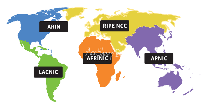 IANA Map