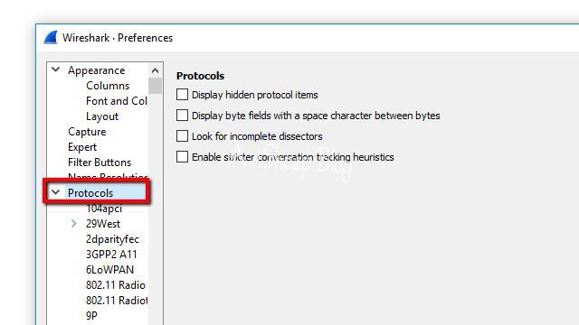 Wireshark Protocols