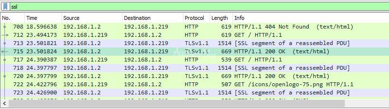 Wireshark Logfile