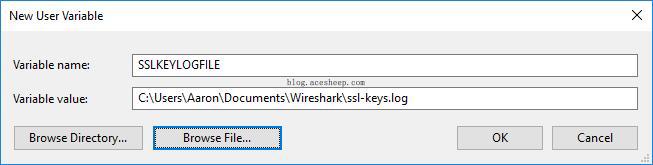 New user Variable