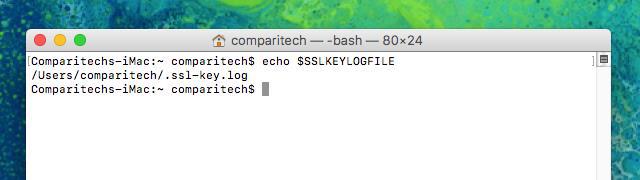 SSL Key Log File