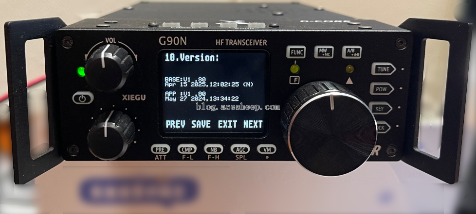 G90N 刷机前版本号